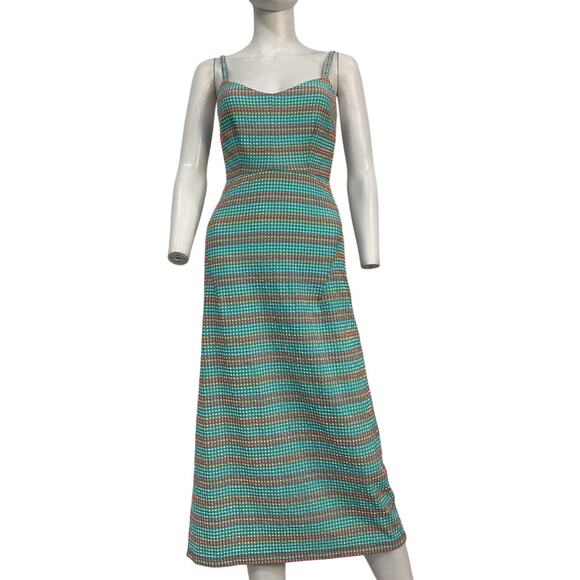 Rachel Comey Dresses & Skirts - Rachel Comey Textured Turquoise Lawson Midi Dress Size 0